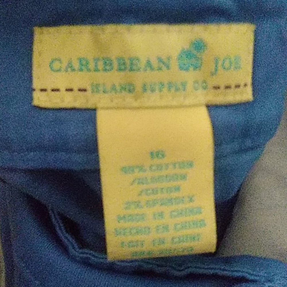 Carribean Joe Blue jeans with buttons on the ankle - Picture 3 of 3
